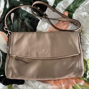 Kate spade pebble leather tan crossbody